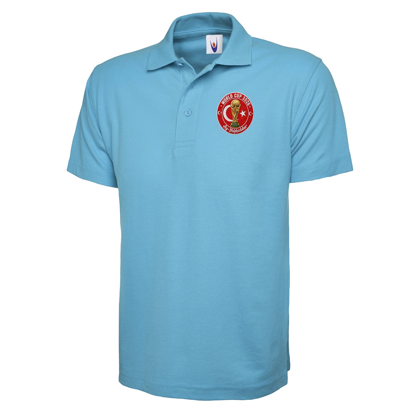 Turkey World Cup 2026 Football Polo Shirt