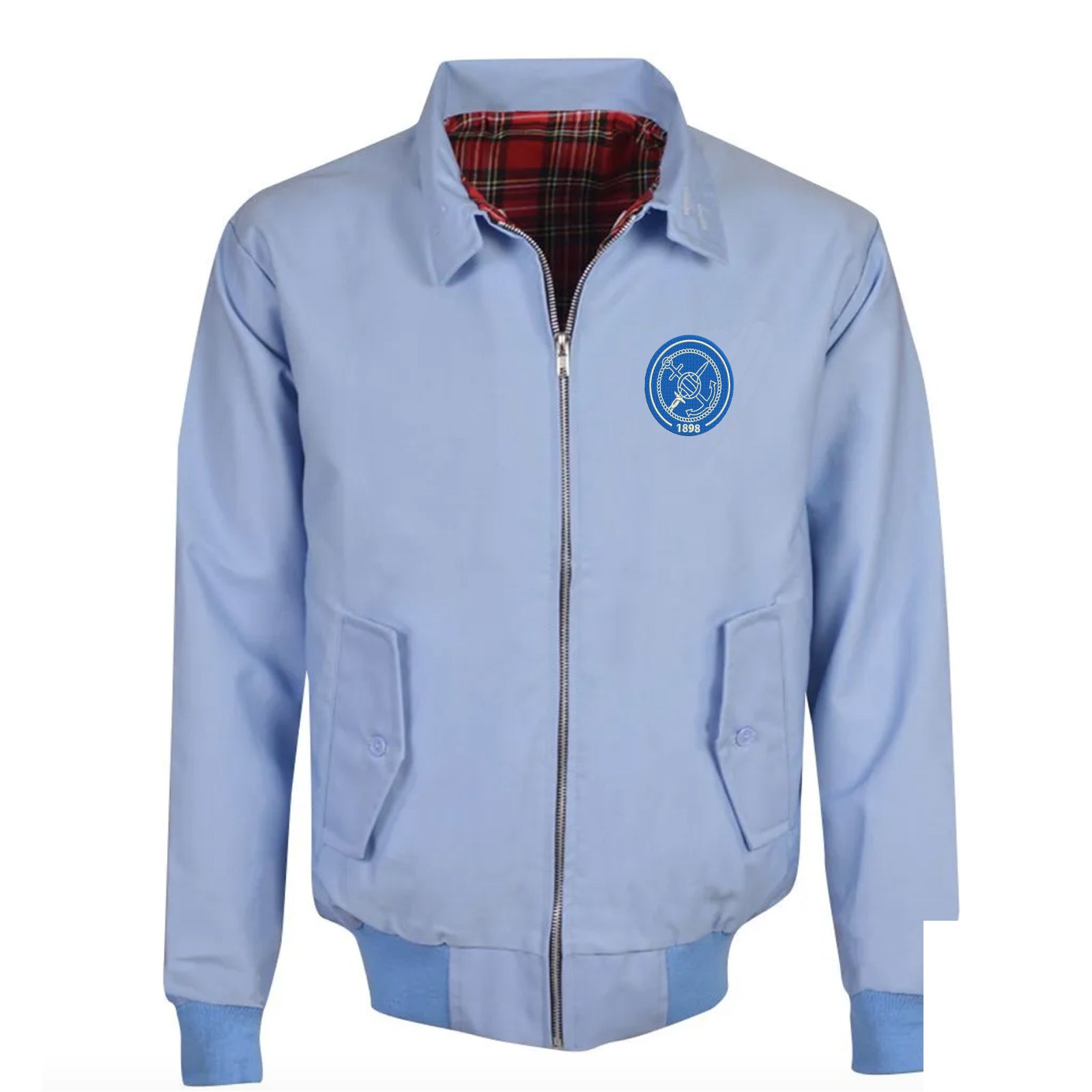 Retro Portsmouth Football Jacket Mens