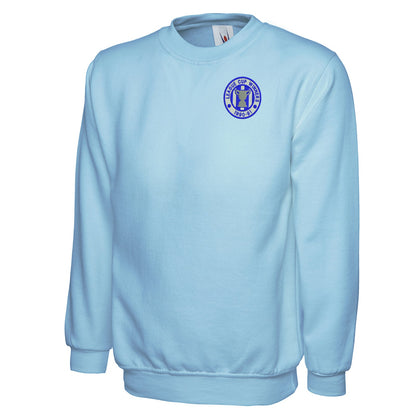 Retro Sheffield Wednesday League Cup Winners 1991 Embroidered Classic Sweatshirt