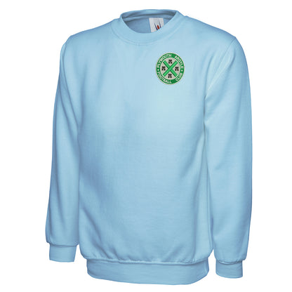 Retro Plymouth 1911 Embroidered Classic Sweatshirt