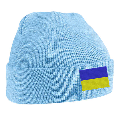 Flag of Ukraine Beanie Hat