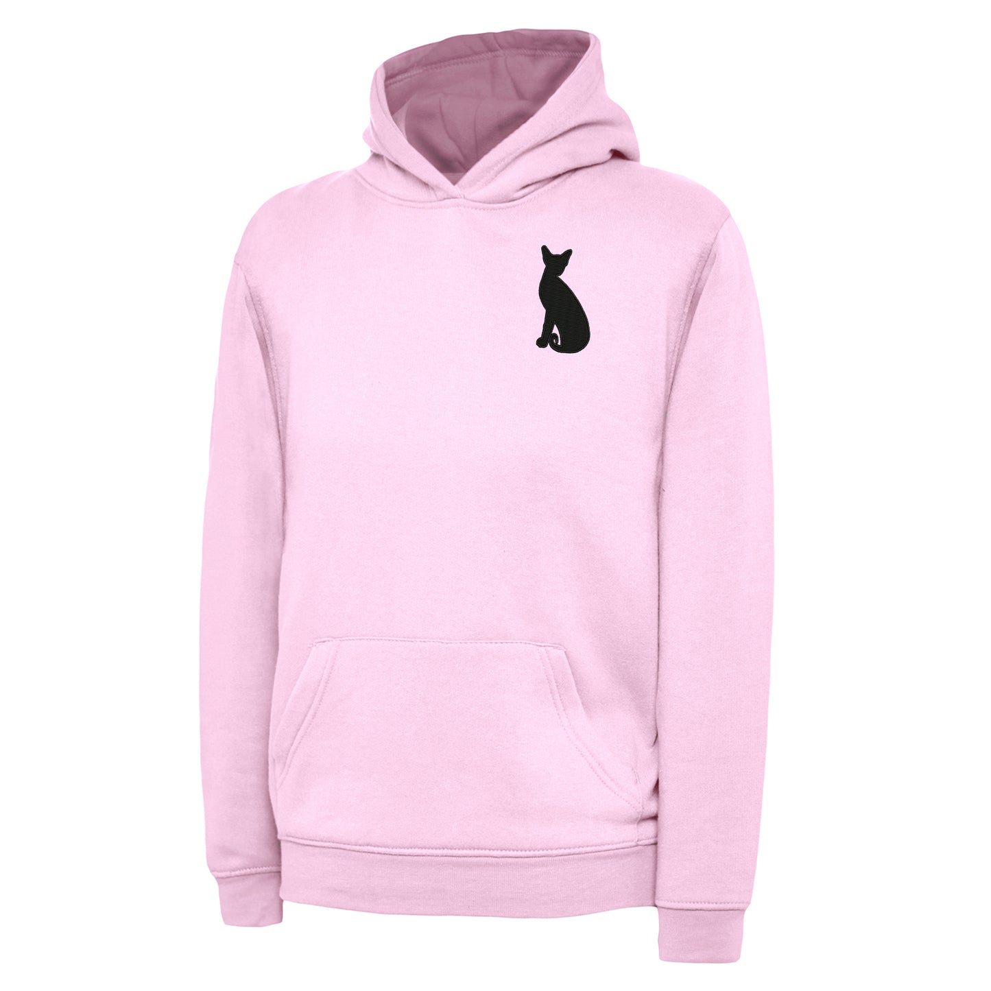 Siamese Cat Embroidered Children's Hoodie