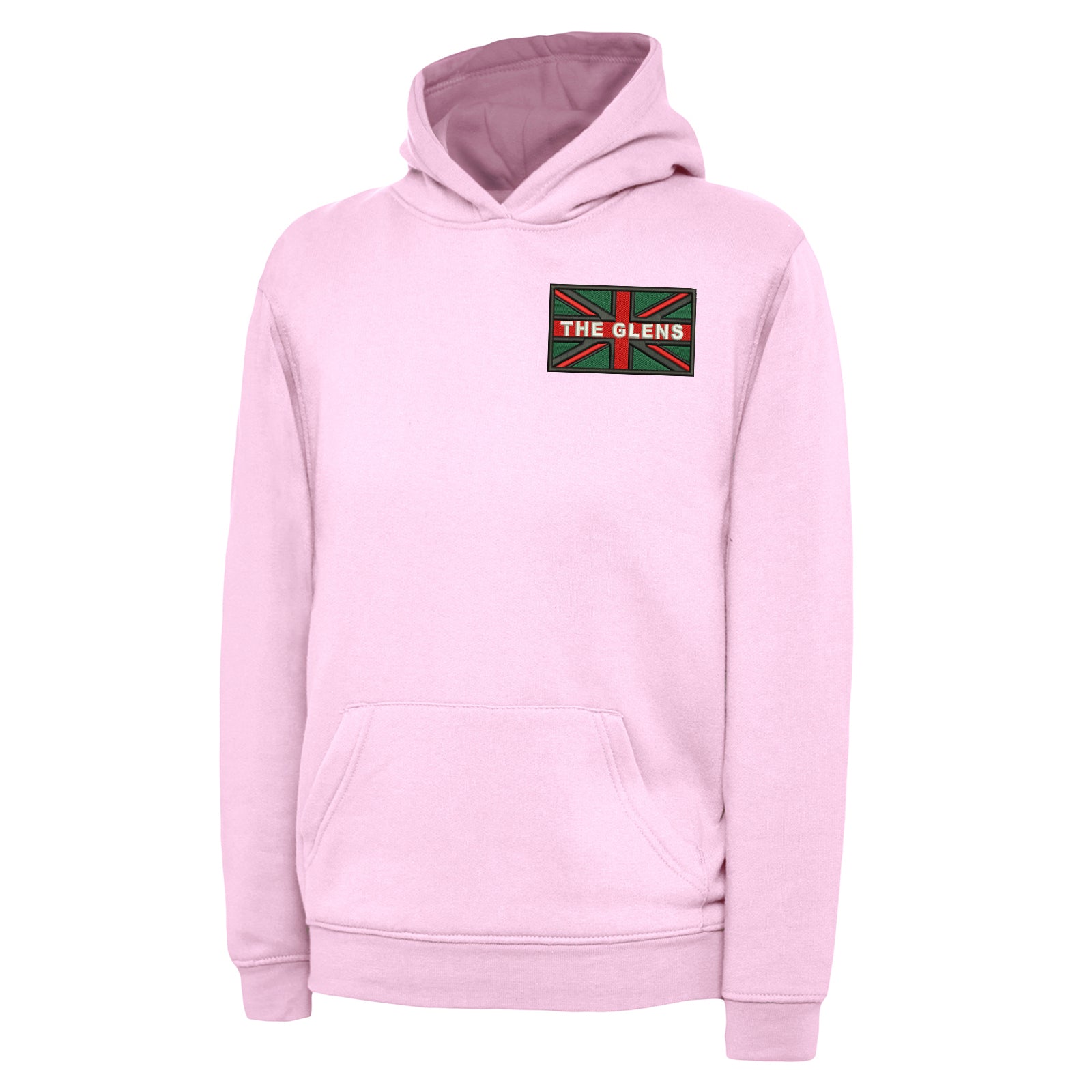 The Glens Coloured Union Jack Hoodie