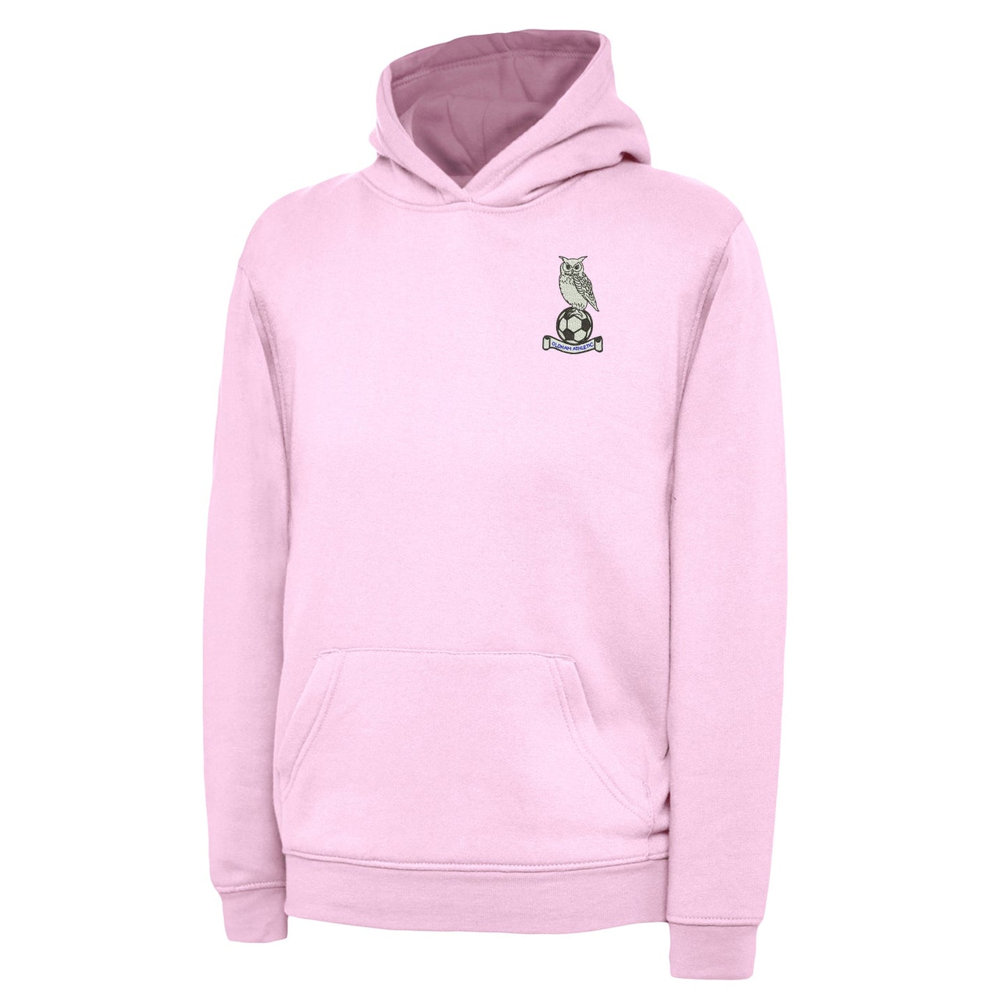 Retro Oldham 1972 Embroidered Children's Hoodie