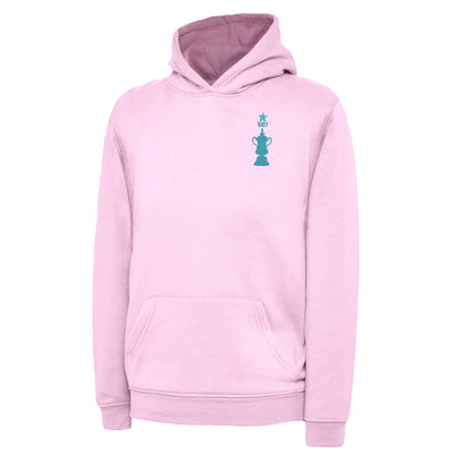 Retro Coventry FA Cup Winners Embroidered Children's Hoodie