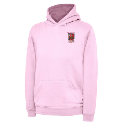Retro Dial Square Embroidered Children's Hoodie
