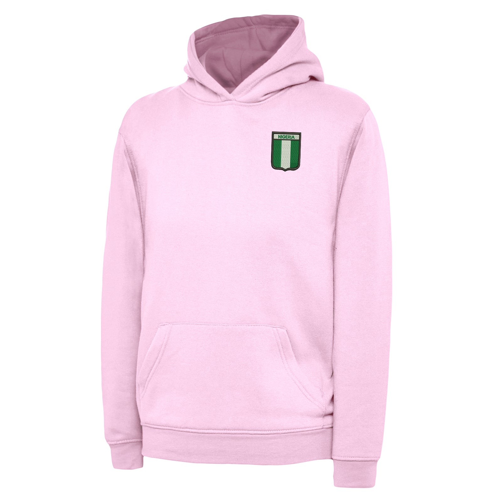 Flag of Nigeria Shield Hoodie
