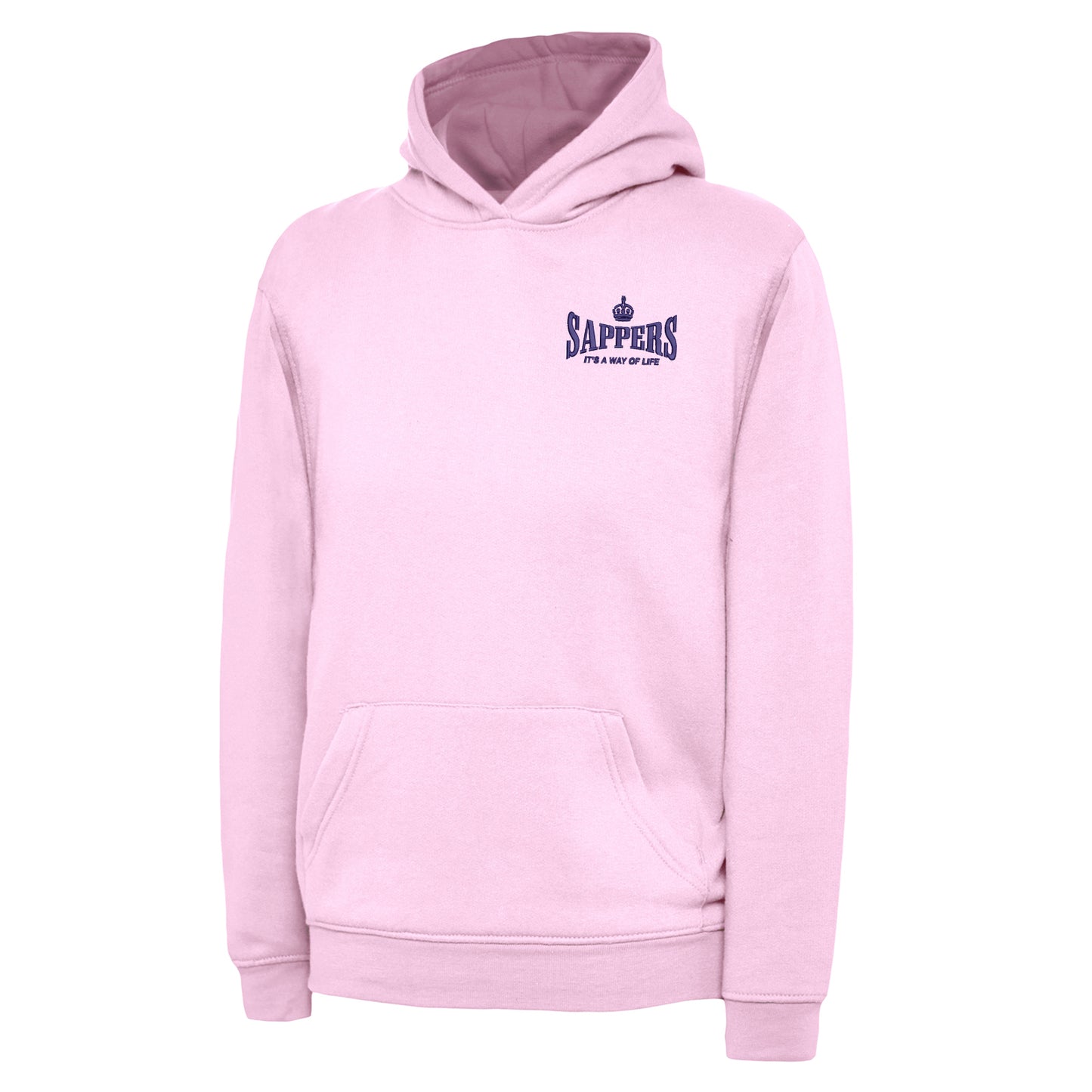 Sappers It's a Way of Life Embroidered Children's Hoodie