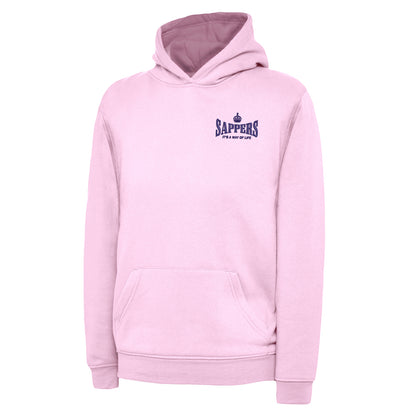 Sappers It's a Way of Life Embroidered Children's Hoodie