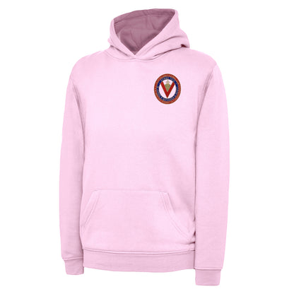 Retro Clapton Orient Somme Memorial Embroidered Children's Hoodie