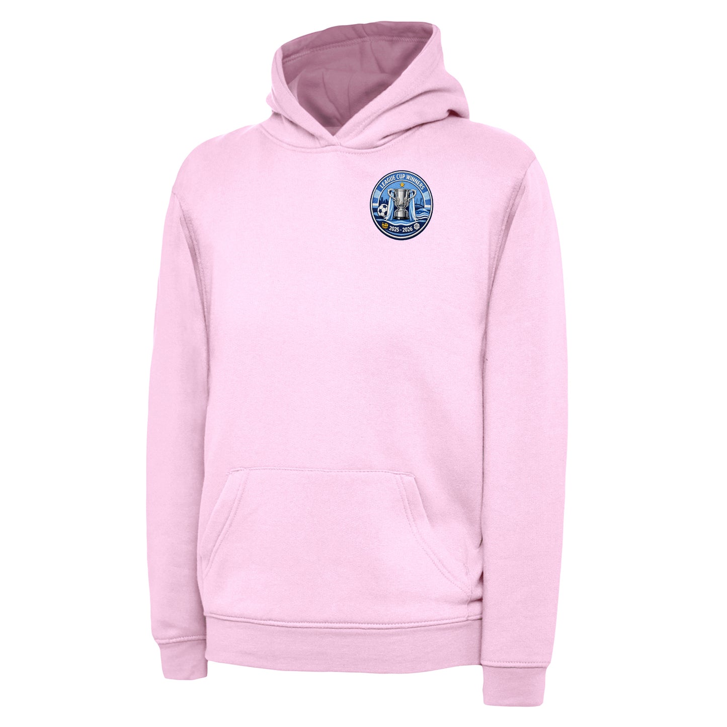 Children's Man City League Cup Winners 2026 Hoodie