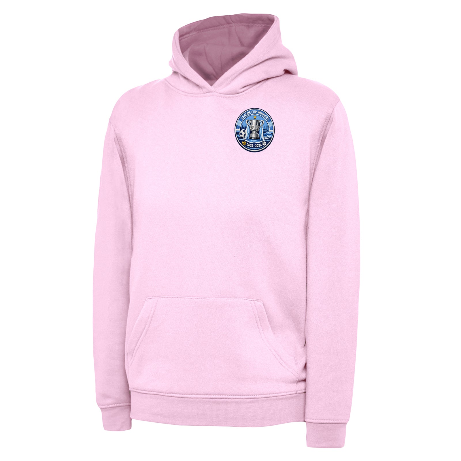 Children's Man City League Cup Winners 2026 Hoodie