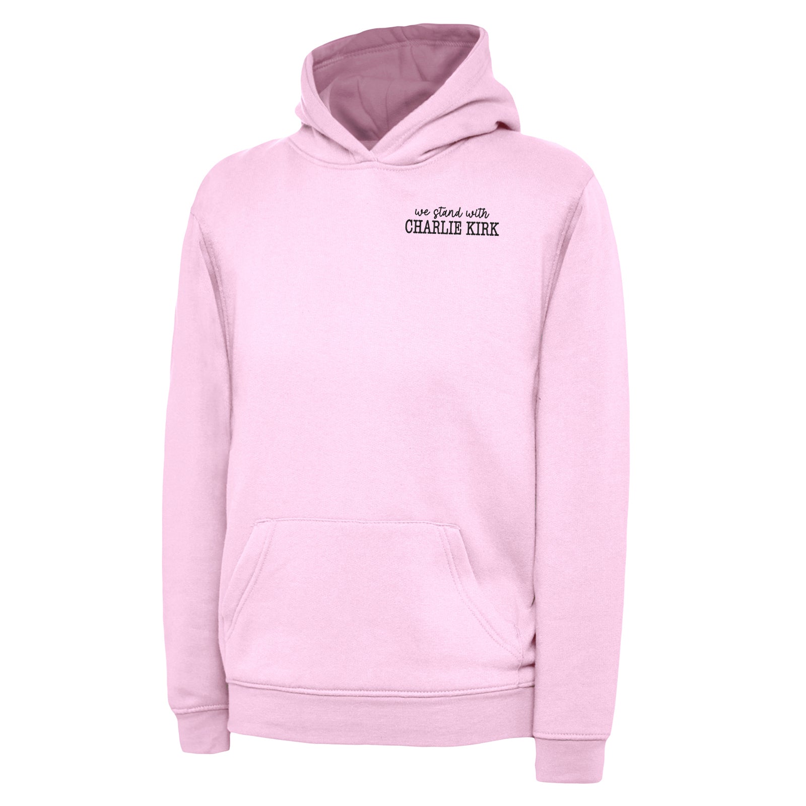 Children's We Stand With Charlie Kirk Hoodie