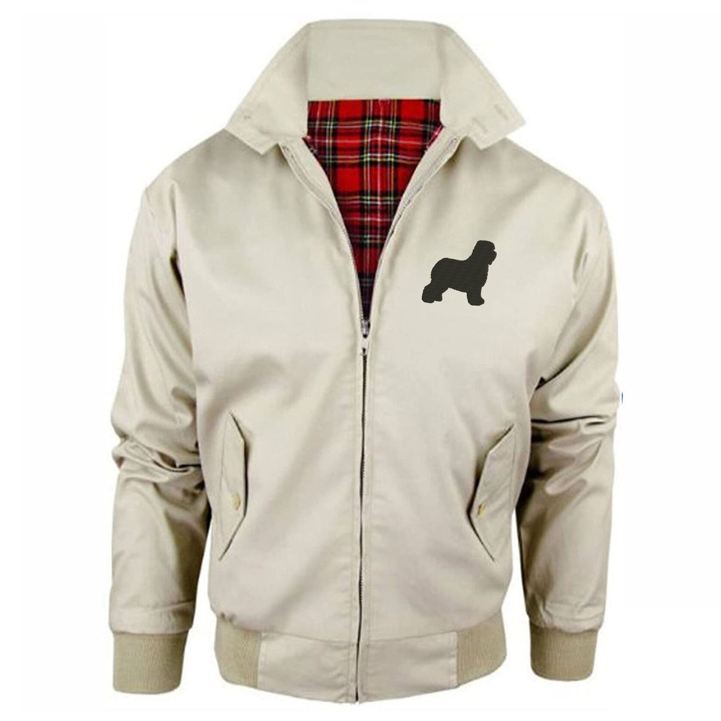 Old English Sheepdog Classic Harrington Jacket