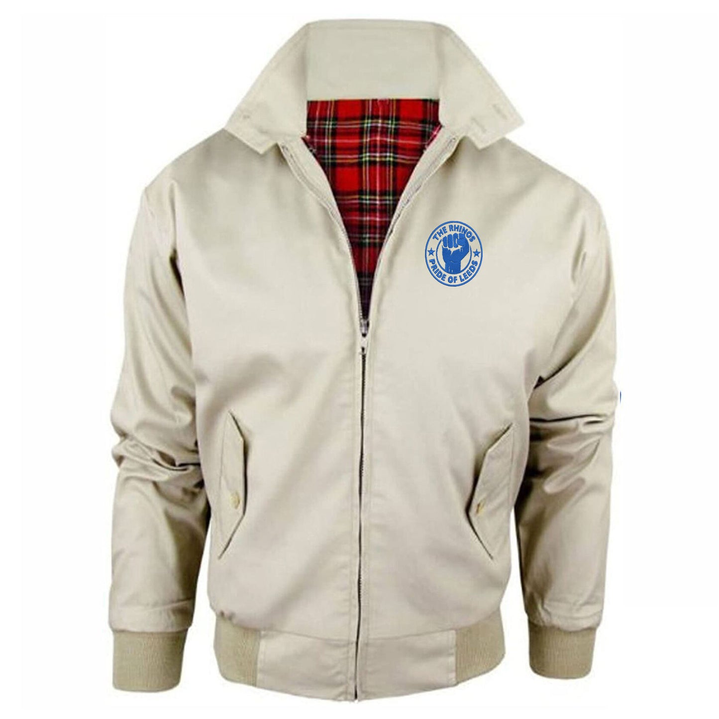Leeds Rhinos Rugby League Jacket Mens