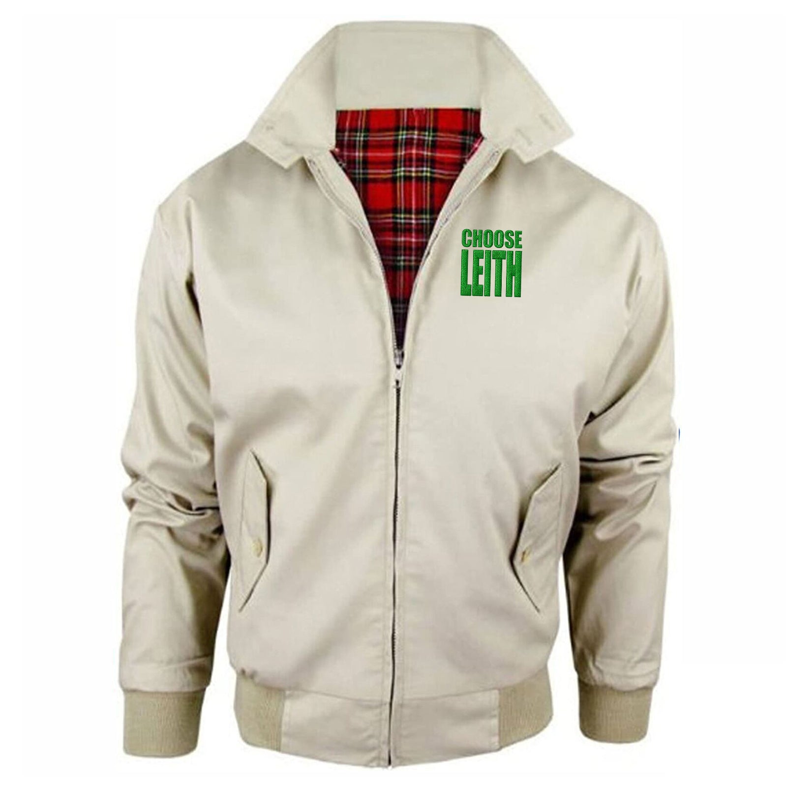 Hibs FC Choose Leith Football Jacket Mens 