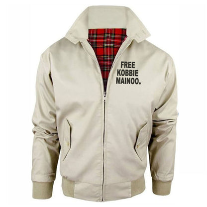 Free Kobbie Mainoo Embroidered Classic Harrington Jacket