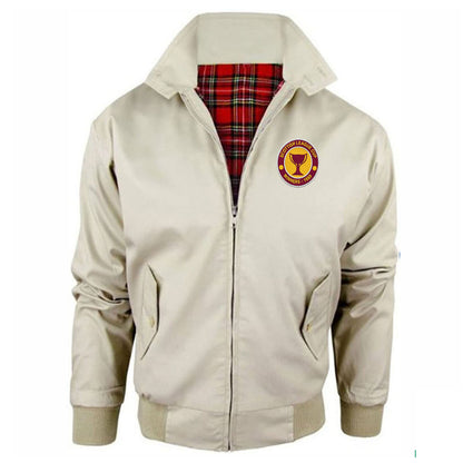 Retro Motherwell Scottish League Cup Winners 1950 Jacket Mens