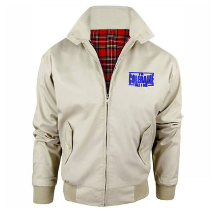 I am Coleraine Embroidered Harrington Jacket