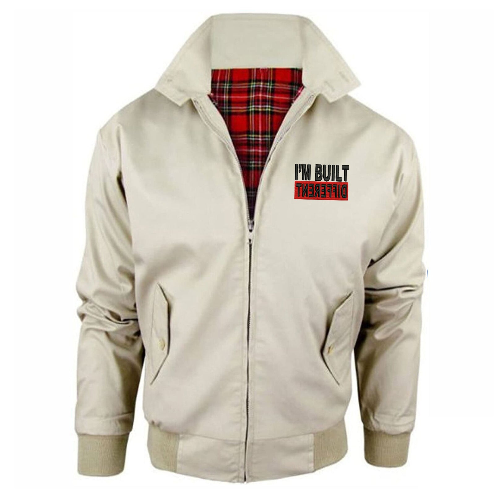 Hits Different Embroidered Jacket Mens 