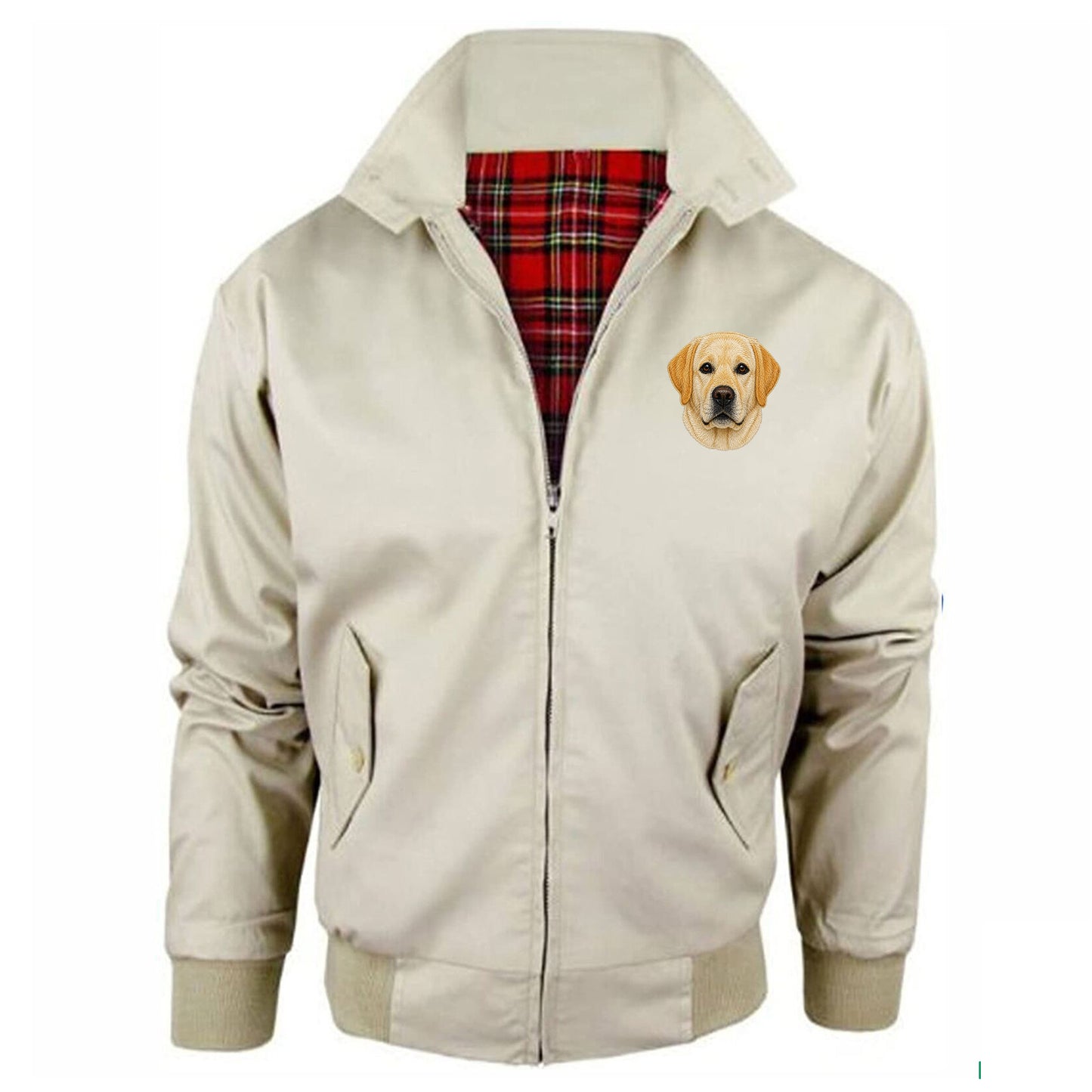 Labrador Dog Face Jacket Mens 