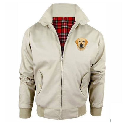 Labrador Dog Face Jacket Mens 