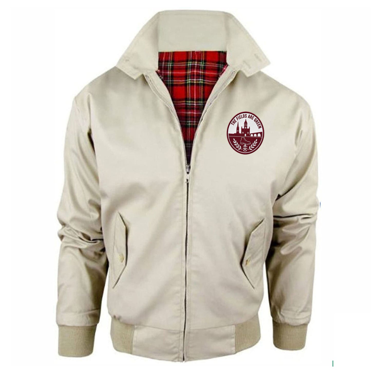 The Fields Are Green Northampton Football Jacket Mens