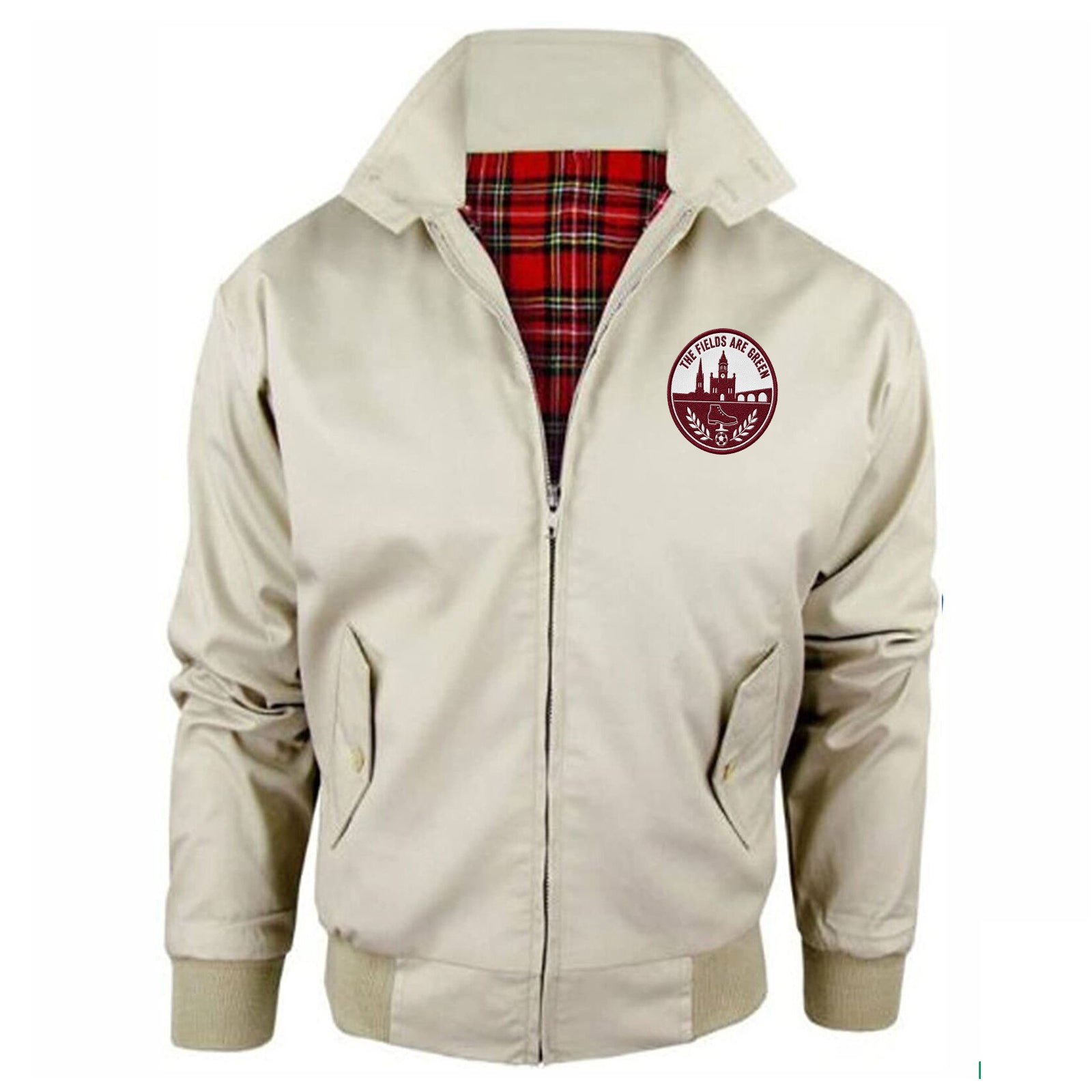 The Fields Are Green Northampton Football Jacket Mens
