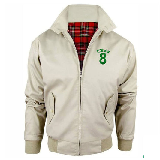 Hristo Stoichkov Bulgaria Football Jacket Mens