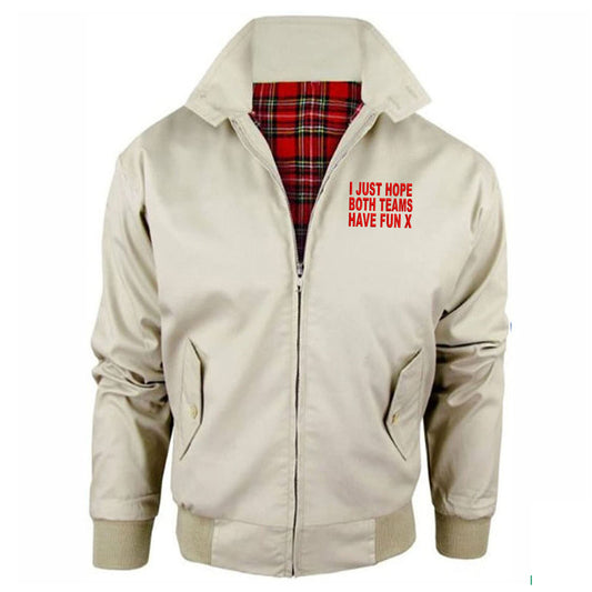 I Just Hope Both Teams Have Fun Jacket Mens