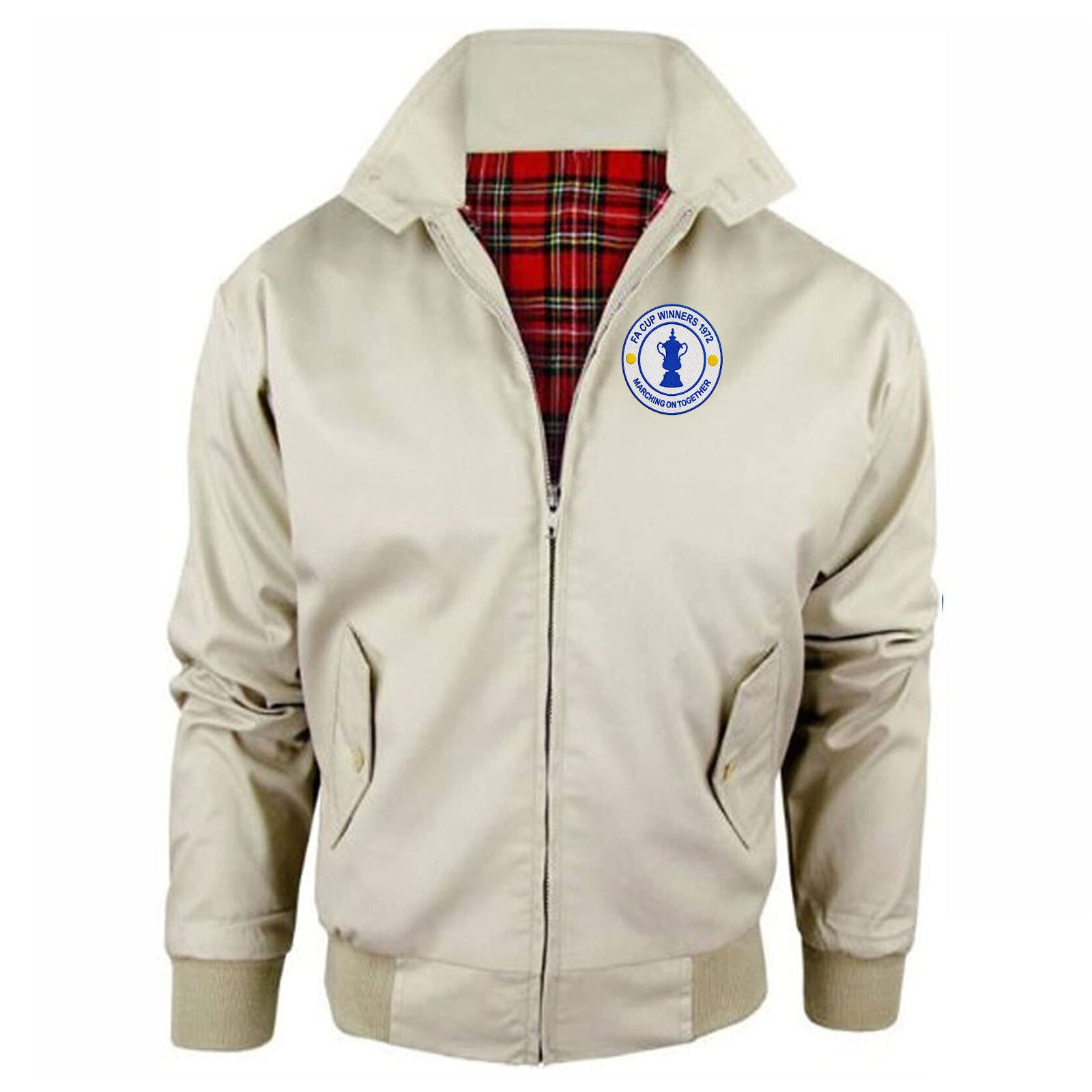 Old School Leeds United Jacket Mens