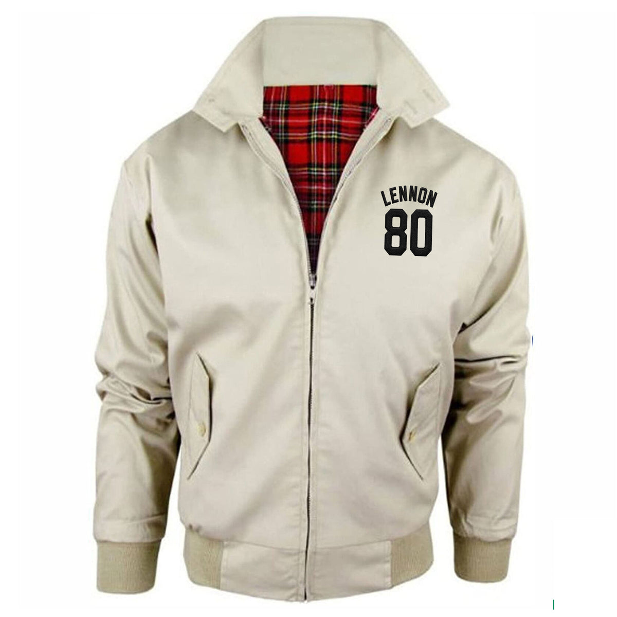 John Lennon Football Jacket Mens