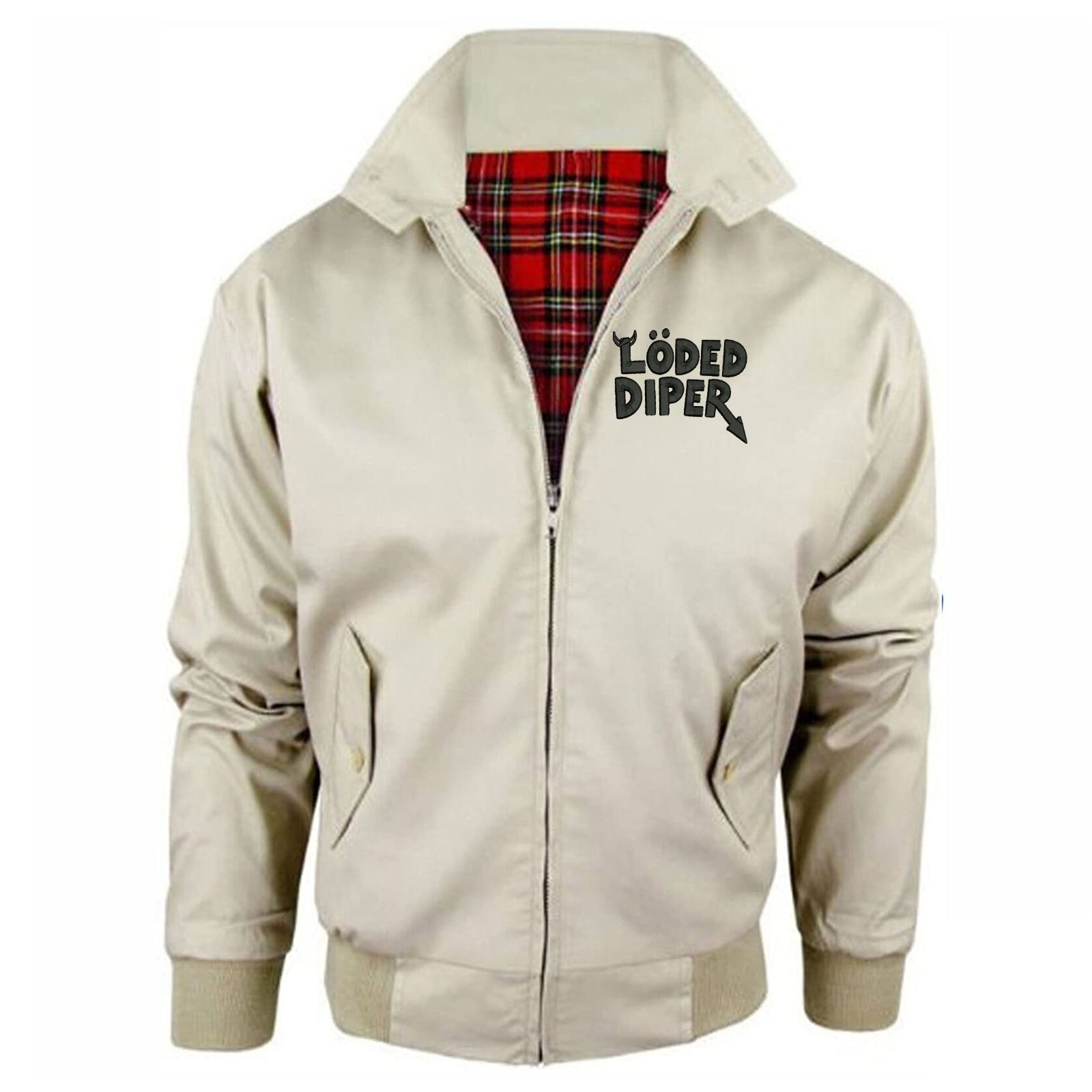 Loded Diper Rock Band Jacket Mens 