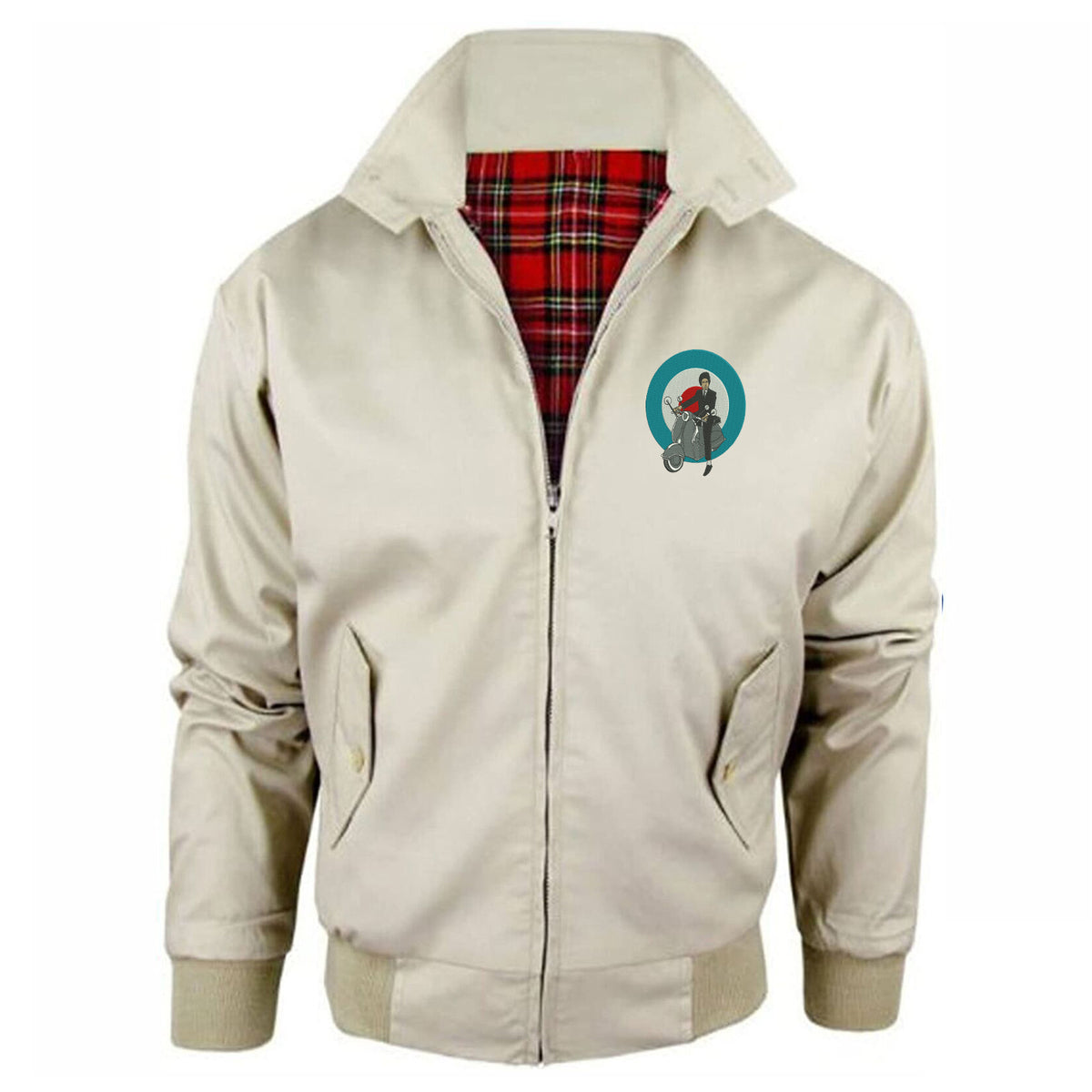 Retro MOD Scooter Classic Harrington Jacket