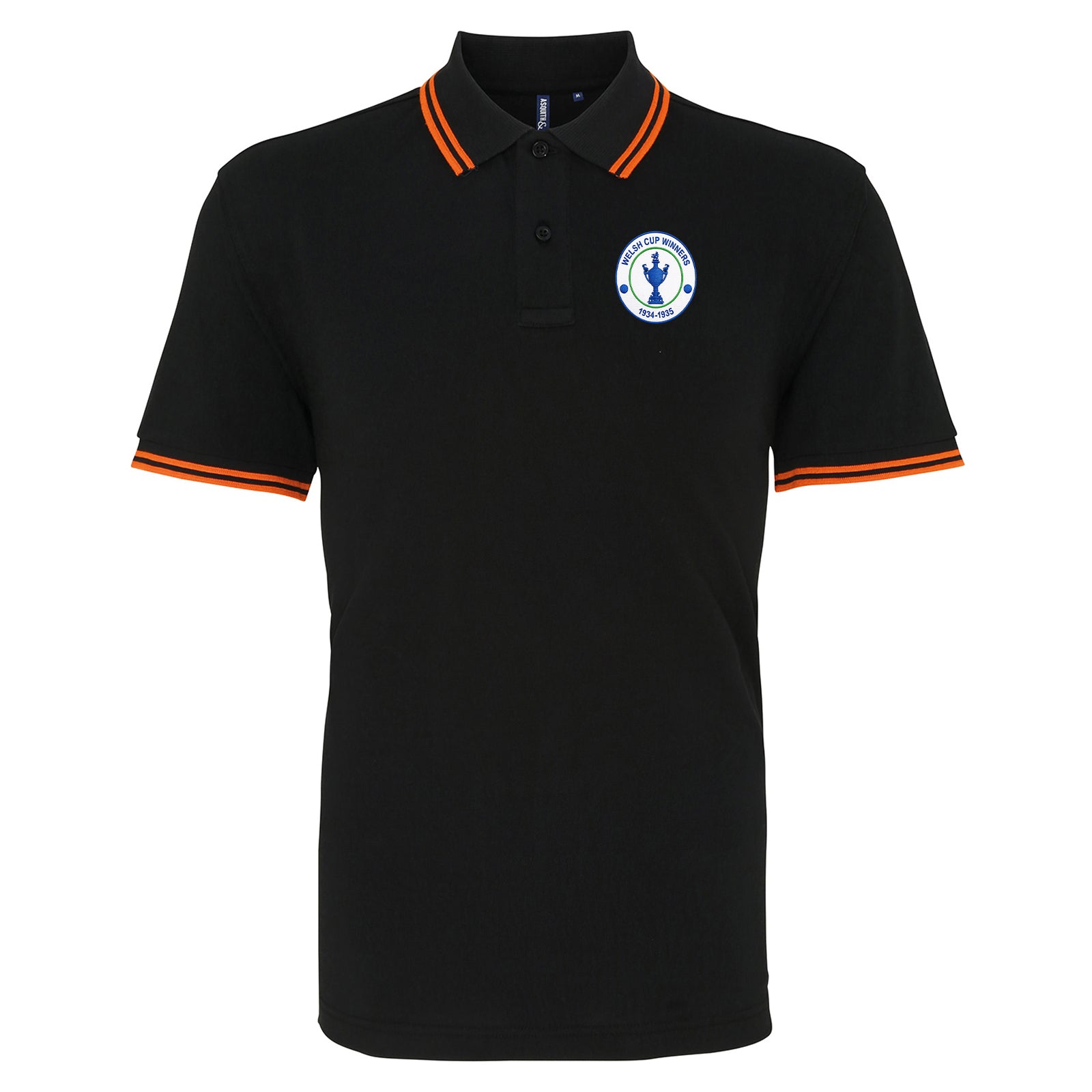 Vintage Tranmere Rovers Tipped Polo Shirt