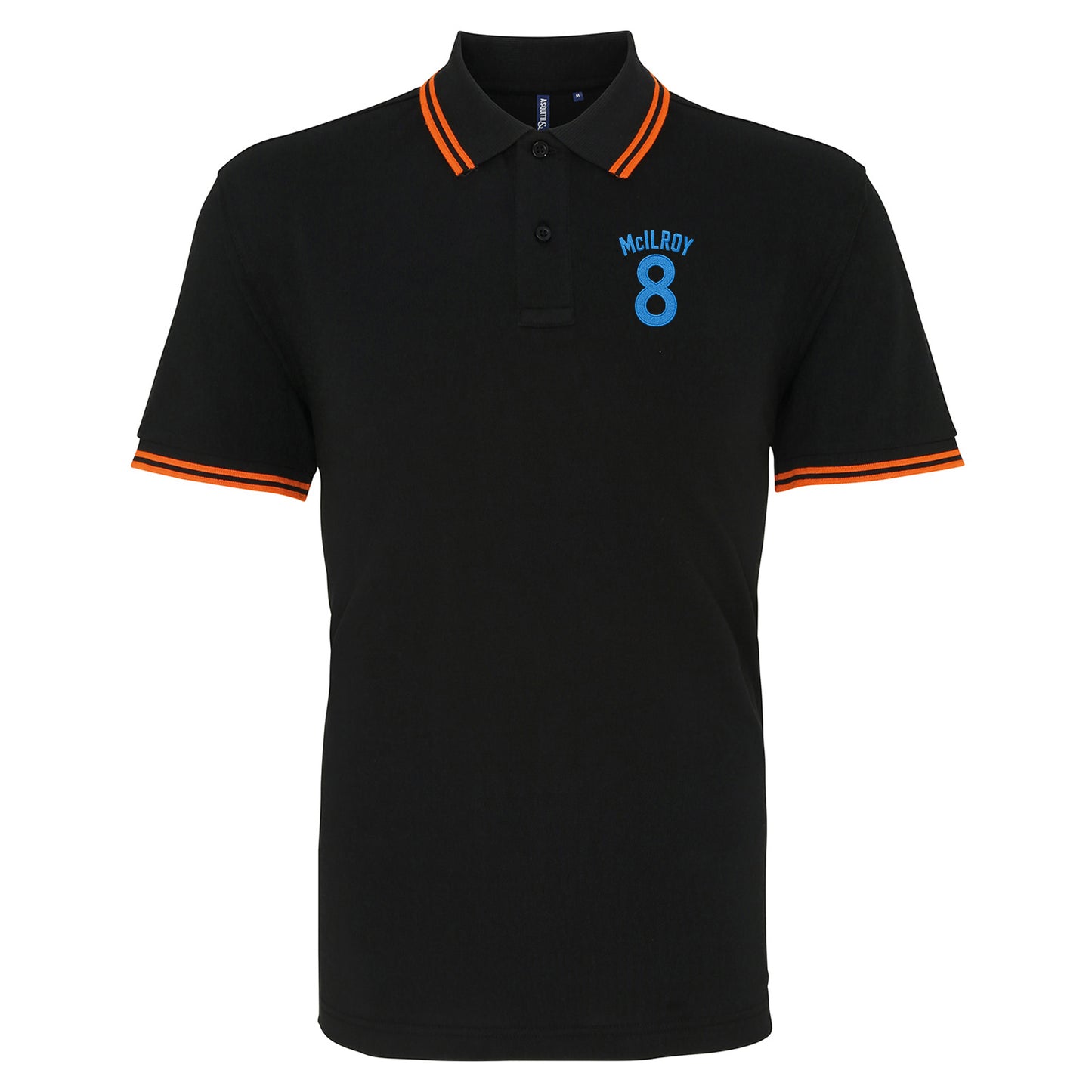 Jimmy McIlroy Burnley Football Tipped Polo Shirt