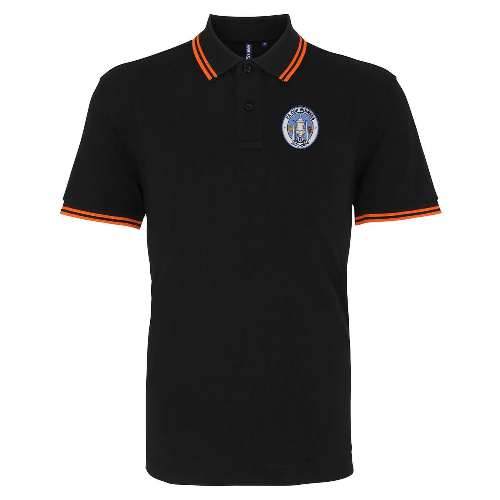 Man City FA Cup Winners 2026 Tipped Polo Shirt