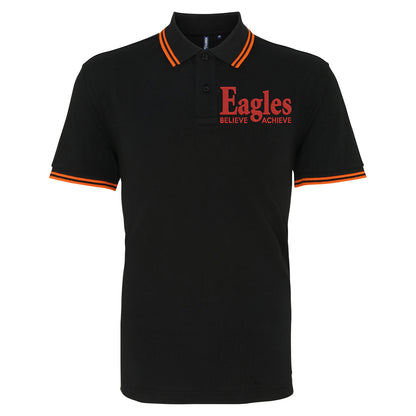 Crystal Palace Soccer Tipped Polo Shirt