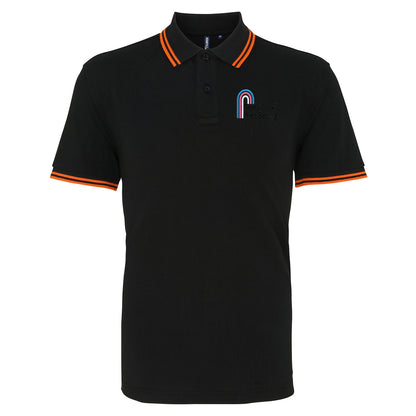 Trans Kids Belong Tipped Polo Shirt
