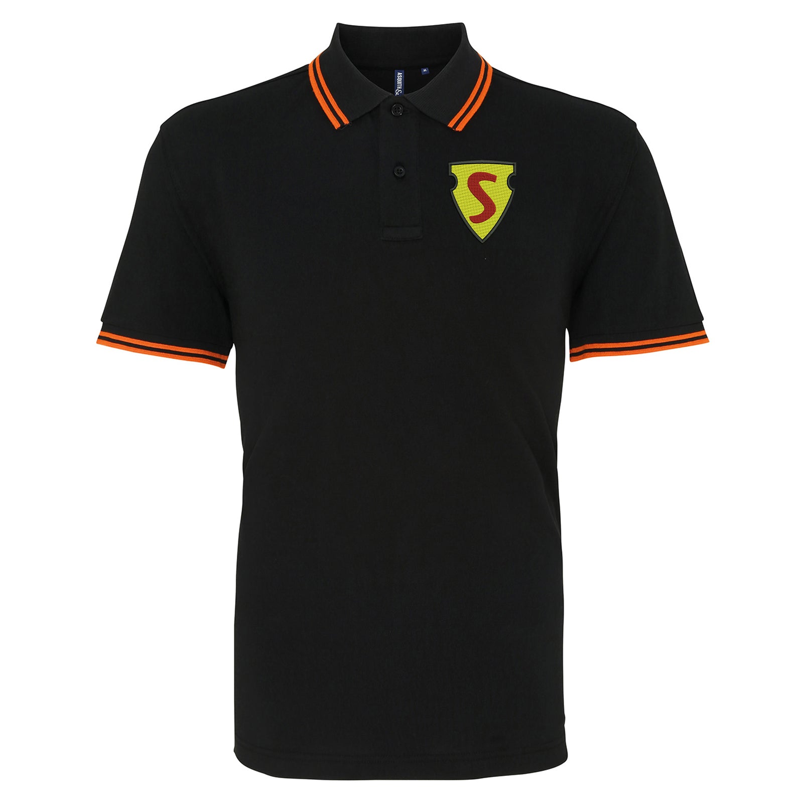 Superman Tipped Polo Shirt