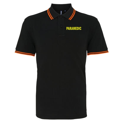 Paramedic Tipped Polo Shirt