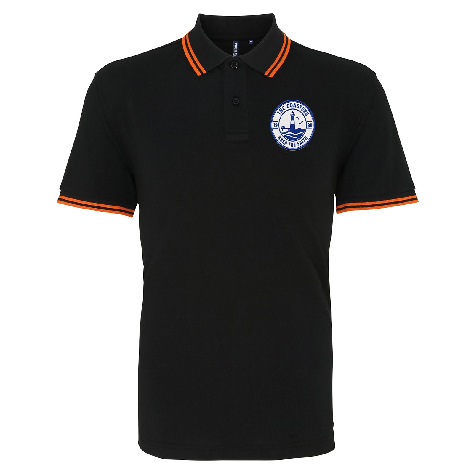 Flyde Football Tipped Polo Shirt