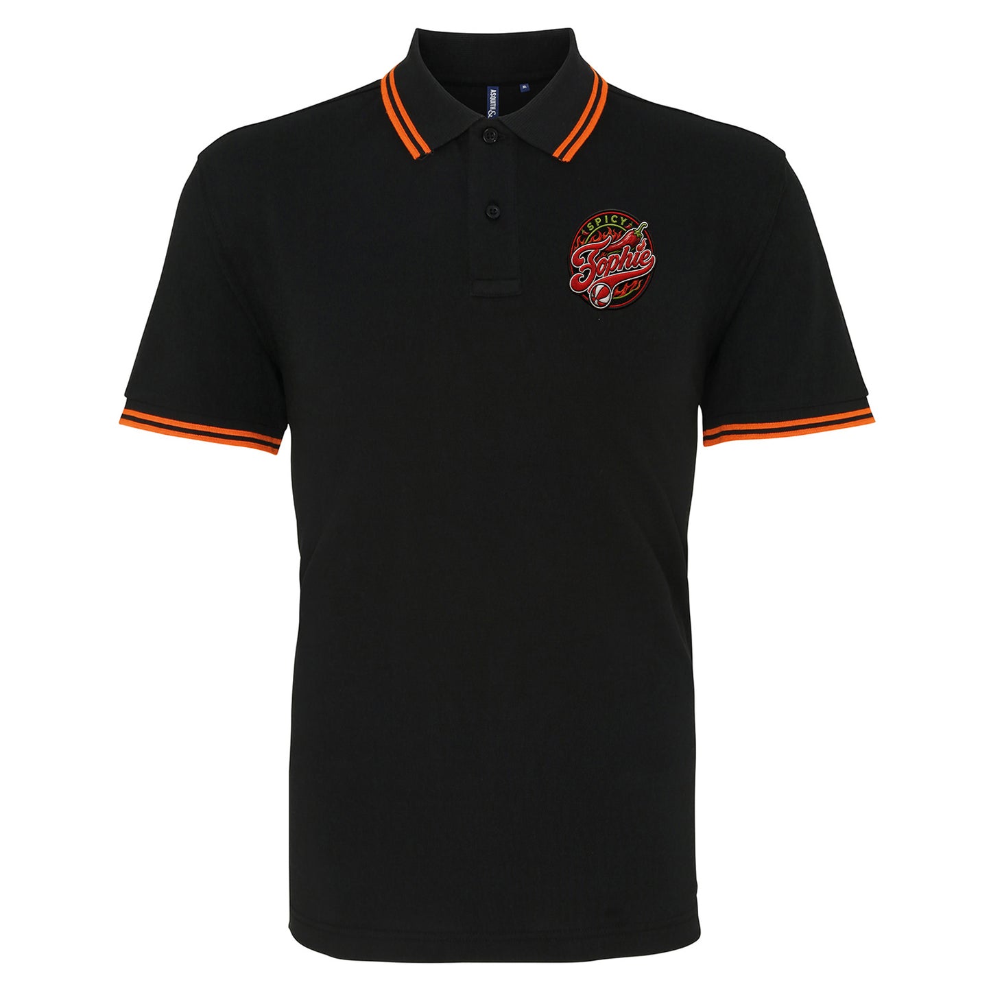 Spicy Sophie Cunningham Basketball Tipped Polo Shirt