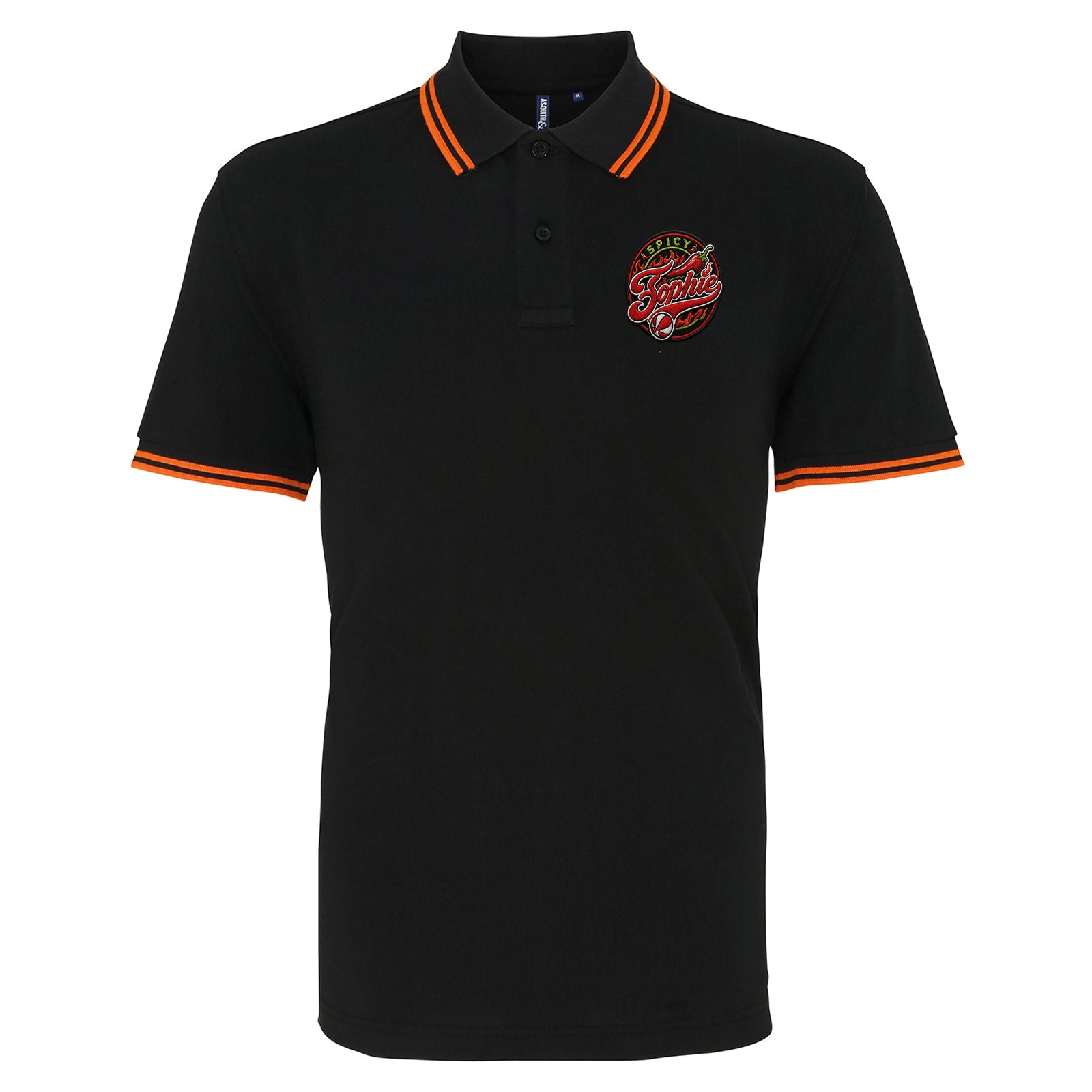 Spicy Sophie Cunningham Basketball Tipped Polo Shirt
