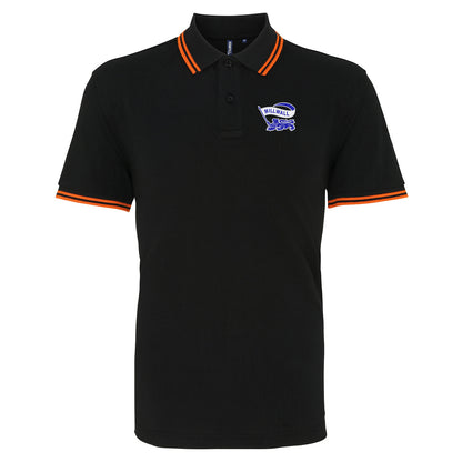 Classic Millwall Football Tipped Polo Shirt 