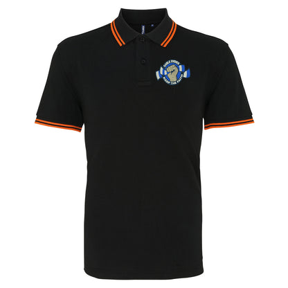 Montrose FC Football Tipped Polo Shirt 