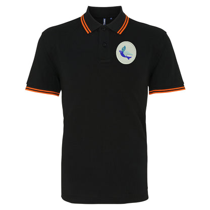 Classic Cardiff City FC Tipped Polo Shirt