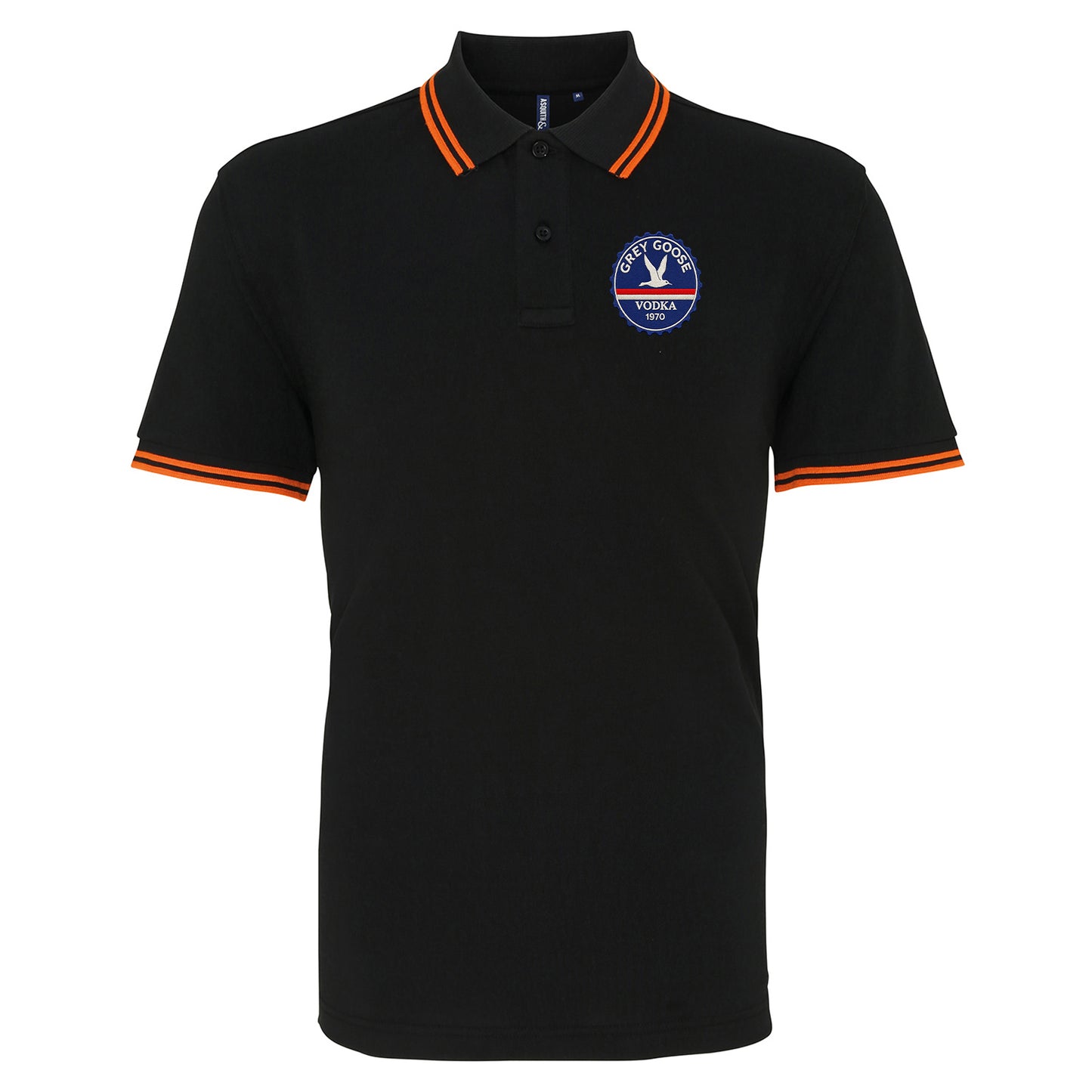 Grey Goose Vodka Tipped Polo Shirt