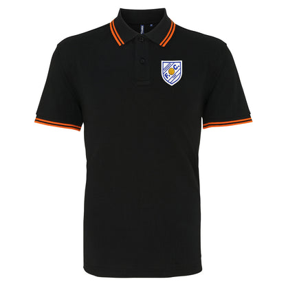 Old School Shrewsbury Town Football Tipped Polo Shirt