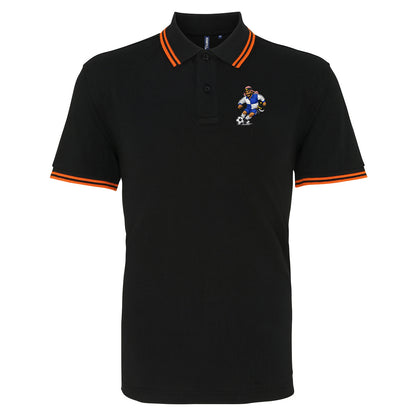 Bristol Rovers Football Tipped Polo Shirt